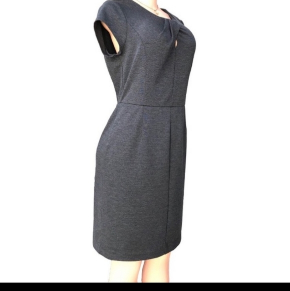Banana Republic Twist Keyhole Dress Size 12 - Picture 3 of 7